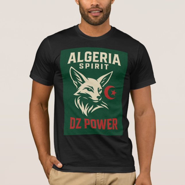 DZ POWER - Argelia Espíritu Fennec Diseño Camiseta (Anverso)