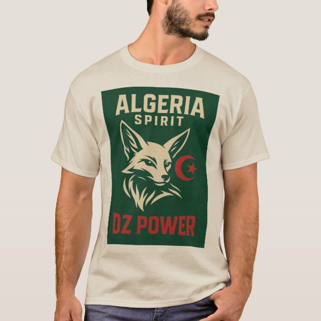 DZ POWER - Argelia Espíritu Fennec Diseño Camiseta (Anverso)