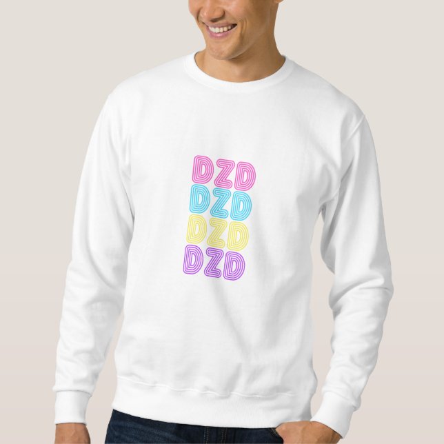 DZD Sweater - Retro clásico de los años 80 (Anverso)