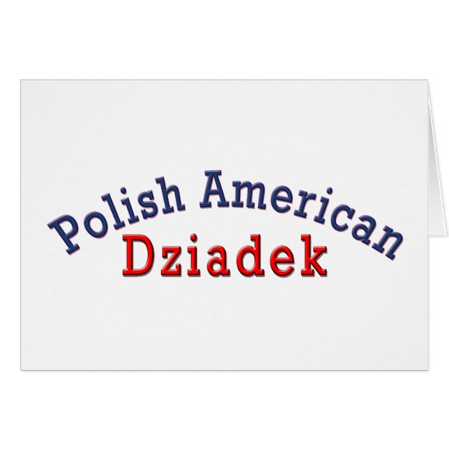 Dziadek estadounidense polaco (Anverso (Horizontal))