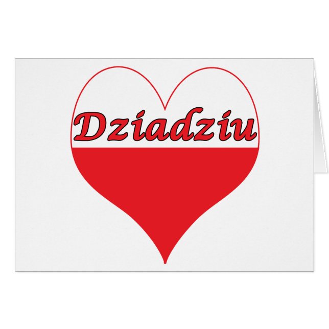 Dziadziu Corazón polaco (Anverso (Horizontal))