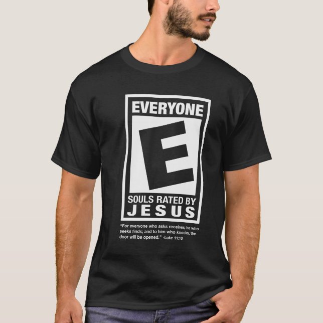 e clasificada para la camiseta de los hombres (Anverso)