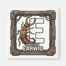 E es para Earwig – Imán de aprendizaje ABC al esti