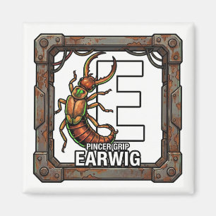 E es para Earwig – Imán de aprendizaje ABC al esti