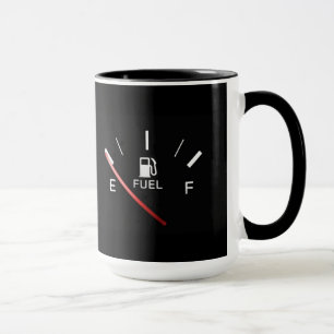 E está para la taza vacía