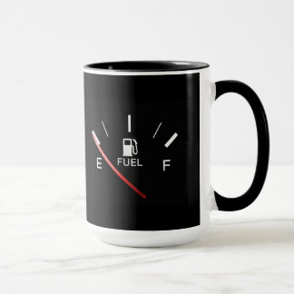 E está para la taza vacía