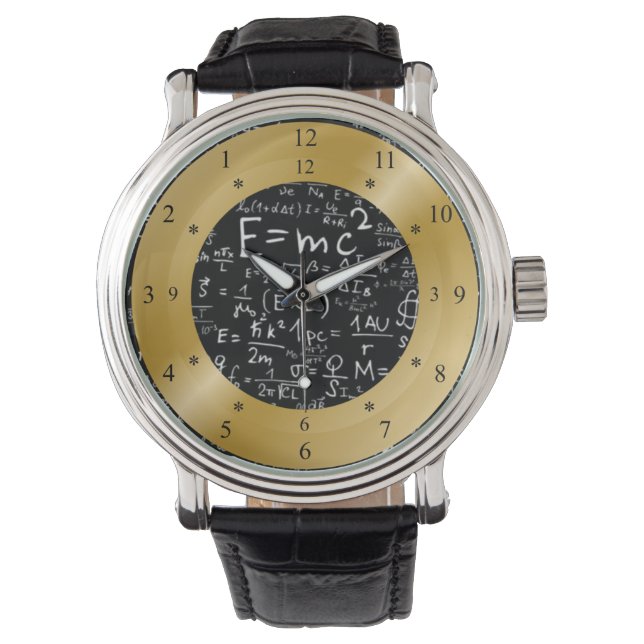 E = mc2 Tiempo de reloj de máquina ~ Adelante y At (Anverso)