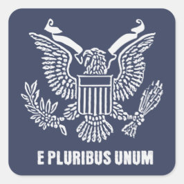 E Pluribus Unum - Pegatinas patrióticos