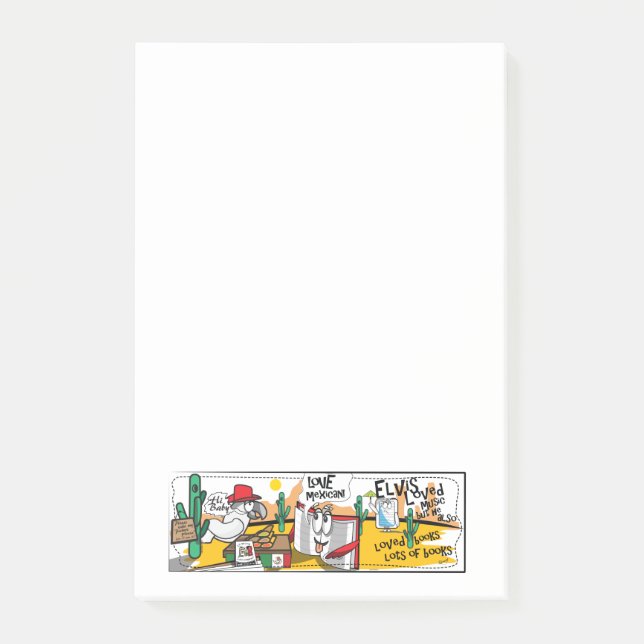 E y B "Elvis amaron música pero lo. Notas del (Anverso)