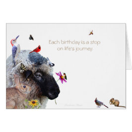 Each birthday is a stop on life's journey.