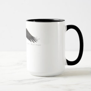 Eagle calvo altísimo - taza de café