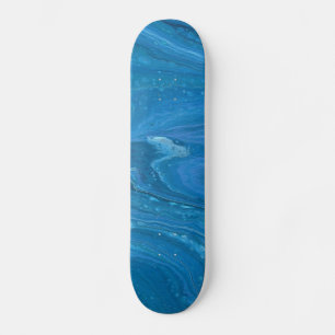 Eagle Eye 3 Cool Blue Deck de Skateboard Abstracto