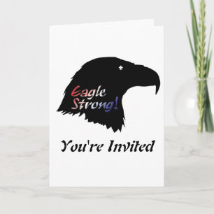 Eagle Fuerte Corte de Honor Invitación
