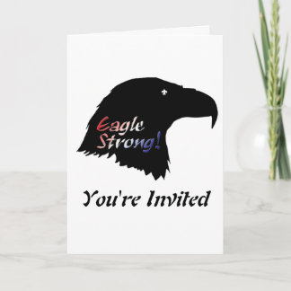 Eagle Fuerte Corte de Honor Invitación