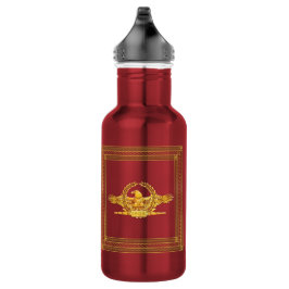 Eagle imperial romano y botella de agua de SPQR