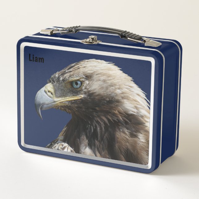 Eagle Metalizado Lunch Box (Anverso)