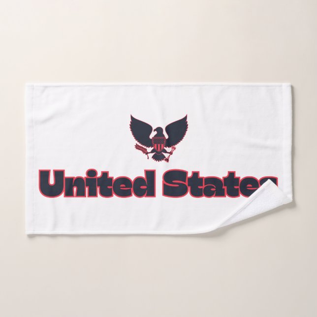 Eagle Personalizado de Estados Unidos (Toalla de mano)