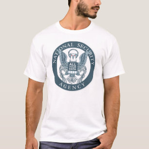 "Eagle tiene camiseta de todos sus datos" - blanco