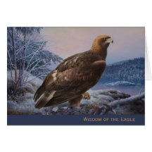 Eagle wisdom Ferdinand von Wright 1884 CC0055 Card