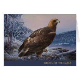 Eagle wisdom Ferdinand von Wright 1884 CC0055 Card