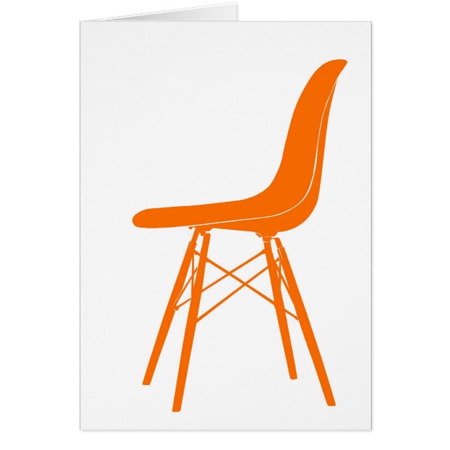 Eames moldeó la silla lateral plástica (Frente)