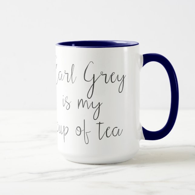 Earl Grey es mi copa de té| Amantes del té (Derecha)