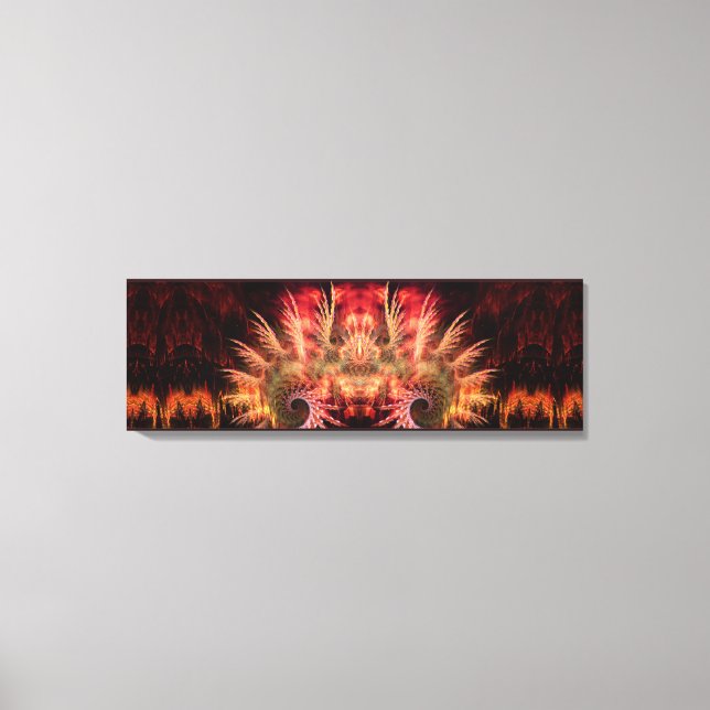Earth Royale : Arte Fractal :  Lienzo Envuelto (Anverso)