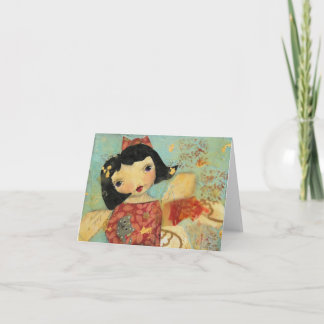 Eartha and the Angel, tarjeta de notas en blanco