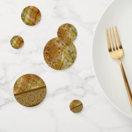 Earthtone Sampler Marble & Faux Snakeskin Confetti