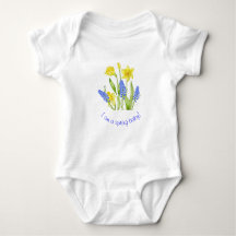 Earthy Spring on a Baby Jersey Bodysuit (M,D)