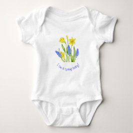 Earthy Spring on a Baby Jersey Bodysuit (M,D)