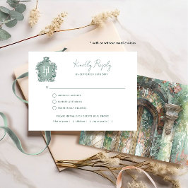 Earthy Timeless Boda con o sin comida RSVP