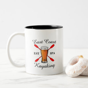 East Coast Kayaking est IPA taza de café