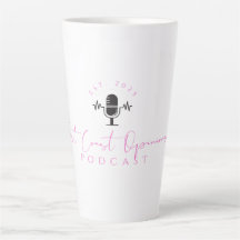East Coast Opinion Podcast Latte taza
