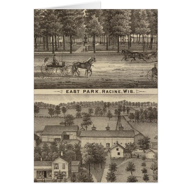East Park, Racine y Oakland Farm (Frente)