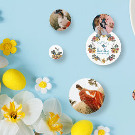 Easter Baby Shower Table Confetti