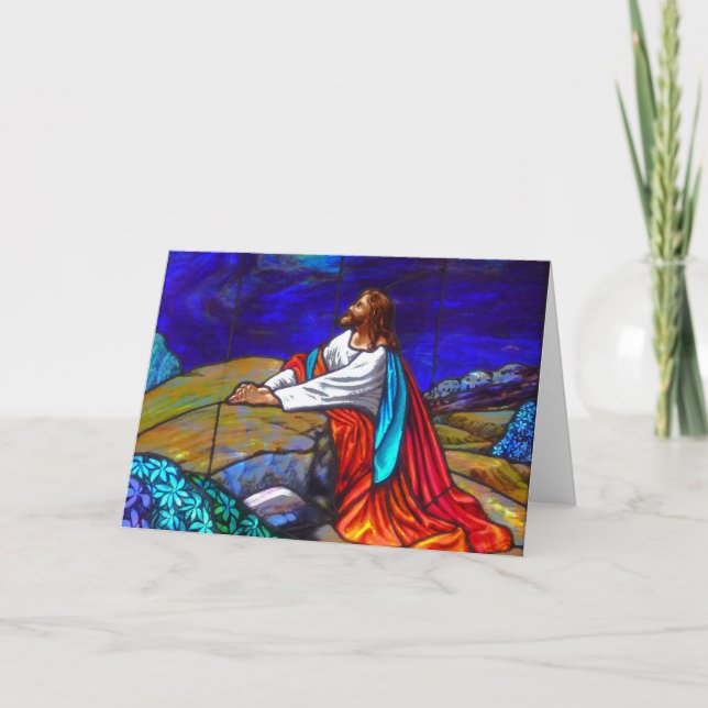 Easter Blank Dentro De La Tarjeta Jesús (Anverso)