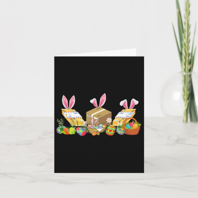 Easter Bunny Postal Worker Tools Costume Huning E (Anverso)