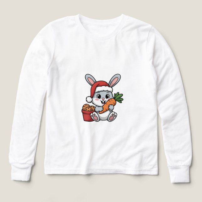 Easter Bunny’s Carrot Christmas Funny Cute Holiday (Diseño frontal)