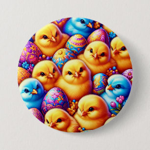 EASTER CHICKS HUEVOS ~ Botón