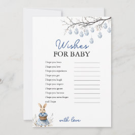 Easter Chinoiserie Desea Tarjeta Baby Shower