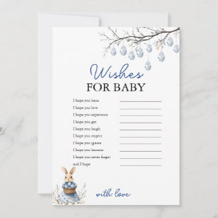 Easter Chinoiserie Desea Tarjeta Baby Shower