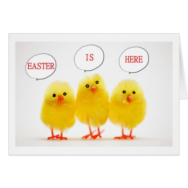 EASTER PEEPS ESPERANDO Y ESPERANDO DESEOS DE ORIEN (Anverso (Horizontal))