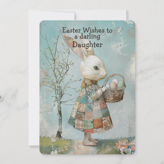 Easter Wishes to a Darling Daughter (Anverso)