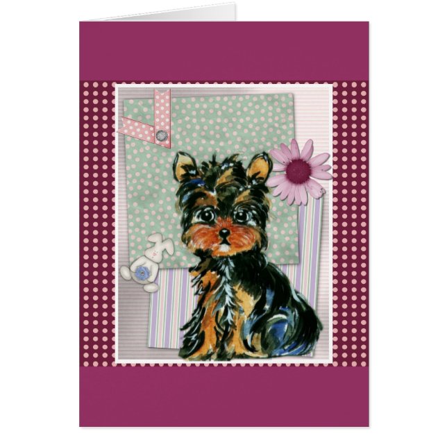 EASTER YORKIE POO (Frente)