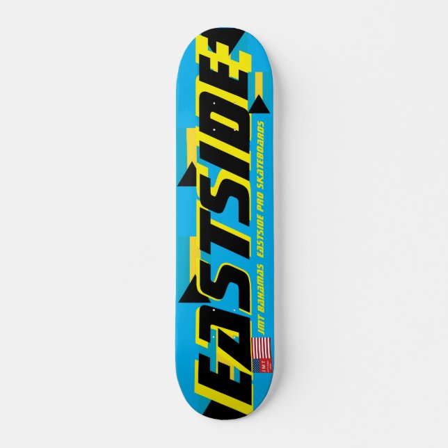 EASTSIDE JMT BAHAMAS 7 3/4" Tabla de Skateboard (Anverso )