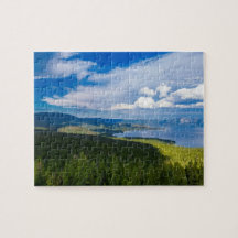 Easy 100+ Piece Lake Tahoe Jigsaw Puzzle