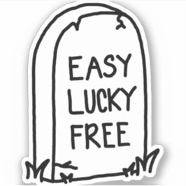 Easy Lucky Free Pegatina