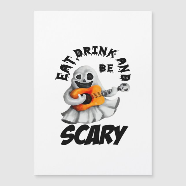 Eat Drink And Be Scared Minimal Clean (Anverso)