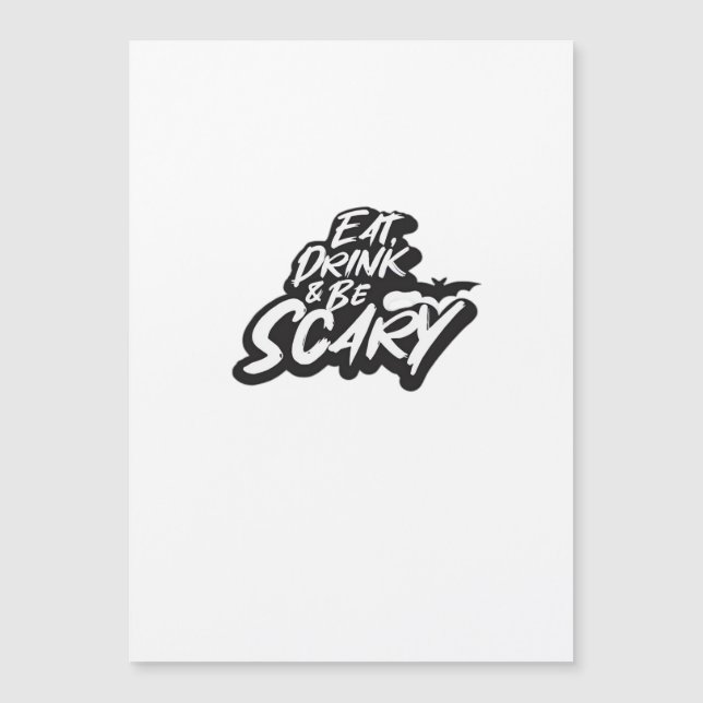 Eat Drink And Be Scary Basic Clean (Anverso)